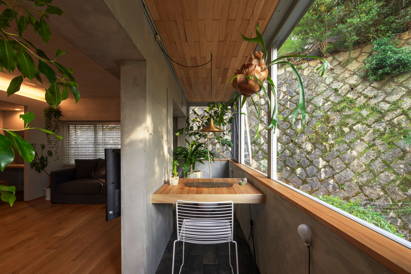 覚王山のリノベーション, Nobuyoshi Hayashi Nobuyoshi Hayashi Balcones y terrazas de estilo moderno