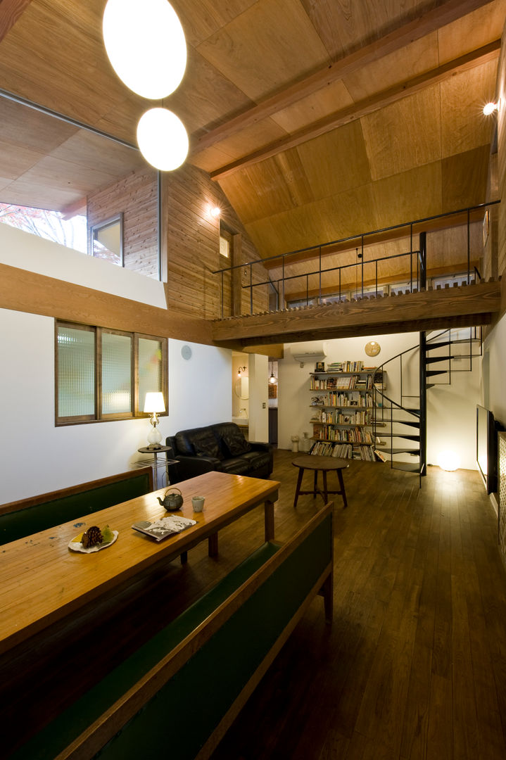 広明の家, Nobuyoshi Hayashi Nobuyoshi Hayashi Столовая комната в стиле модерн