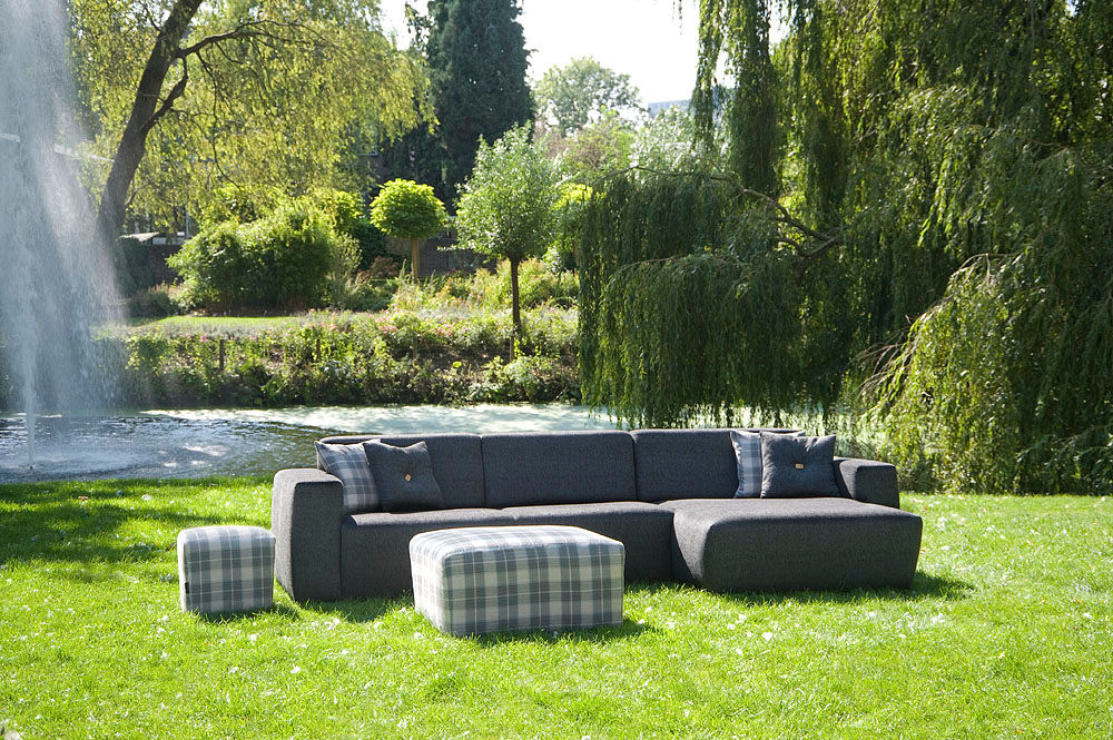 Provence loungebank - UrbanSofa Outdoor homify Landelijke tuinen Meubels