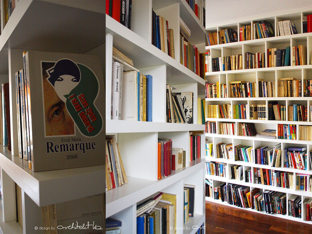 Regał na książki na zamówienie Warszawa, Szafawawa Szafawawa Living room Shelves