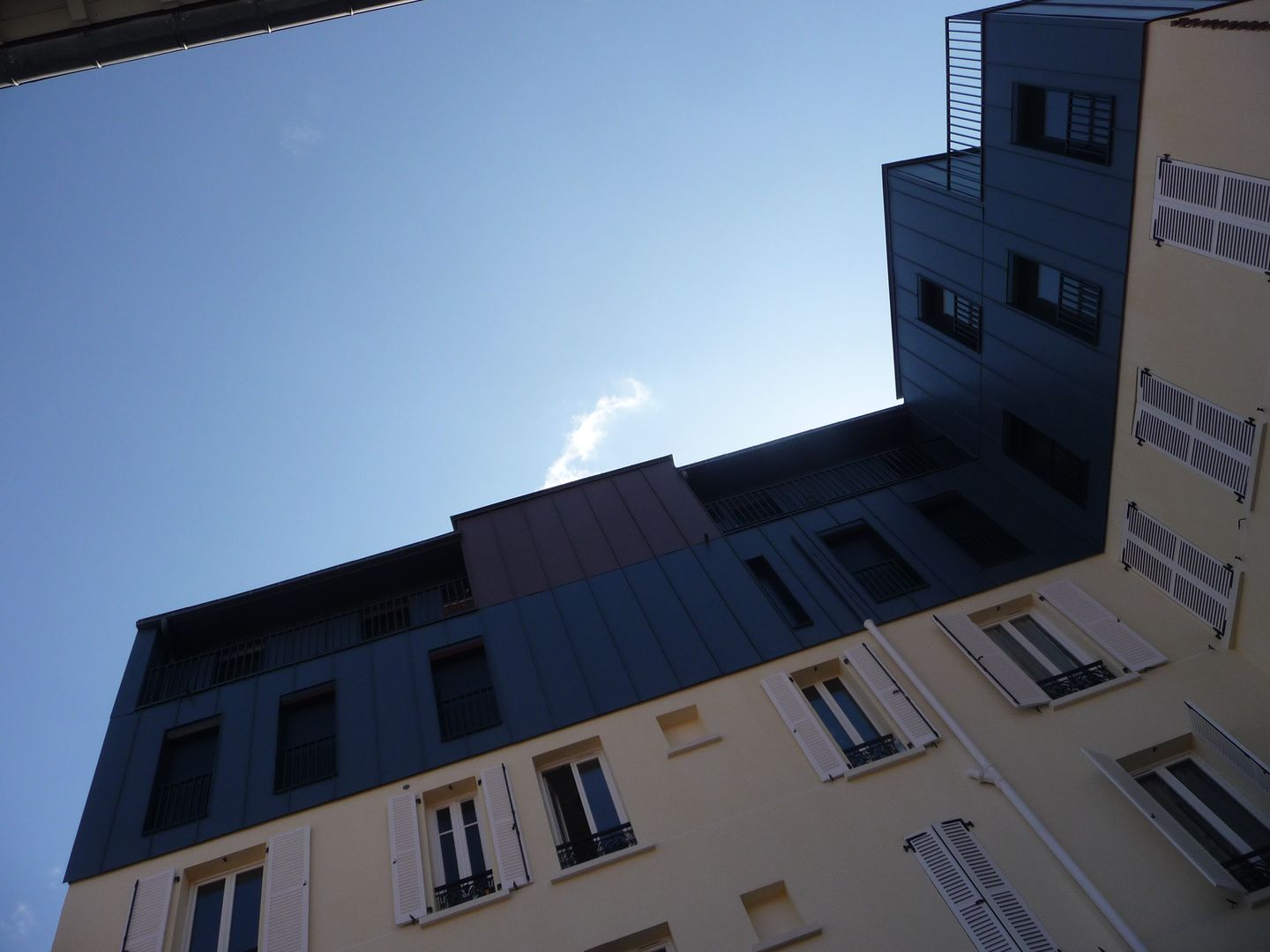 Sur-élevation à ossature Bois - Montreuil, AADD+ AADD+ Casas modernas