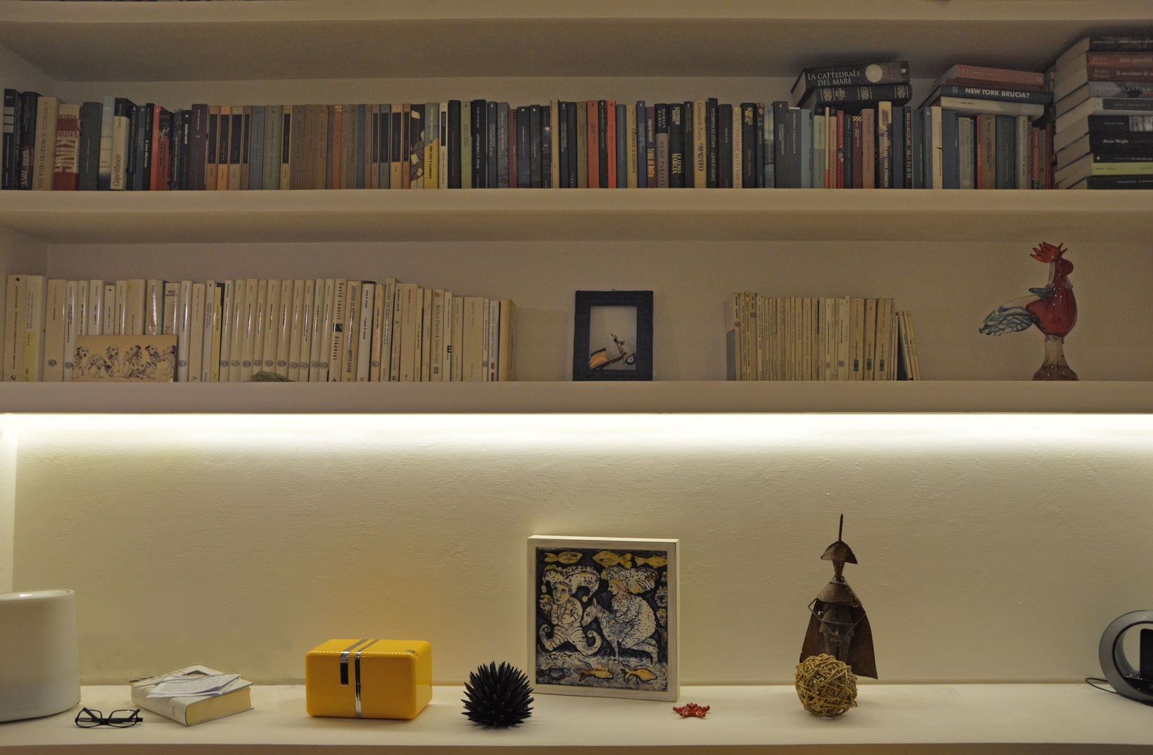 Progetto, officine architetti officine architetti غرفة المعيشة Shelves