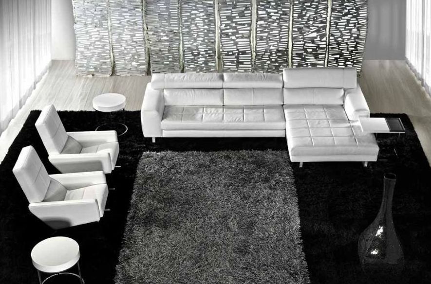 Sofás , Intense mobiliário e interiores Intense mobiliário e interiores Livings de estilo moderno Cuero Gris Salas y sillones