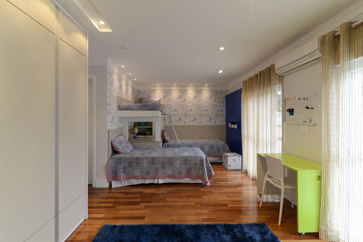 Residência Jardim Avelino, LAM Arquitetura | Interiores LAM Arquitetura | Interiores غرفة الاطفال