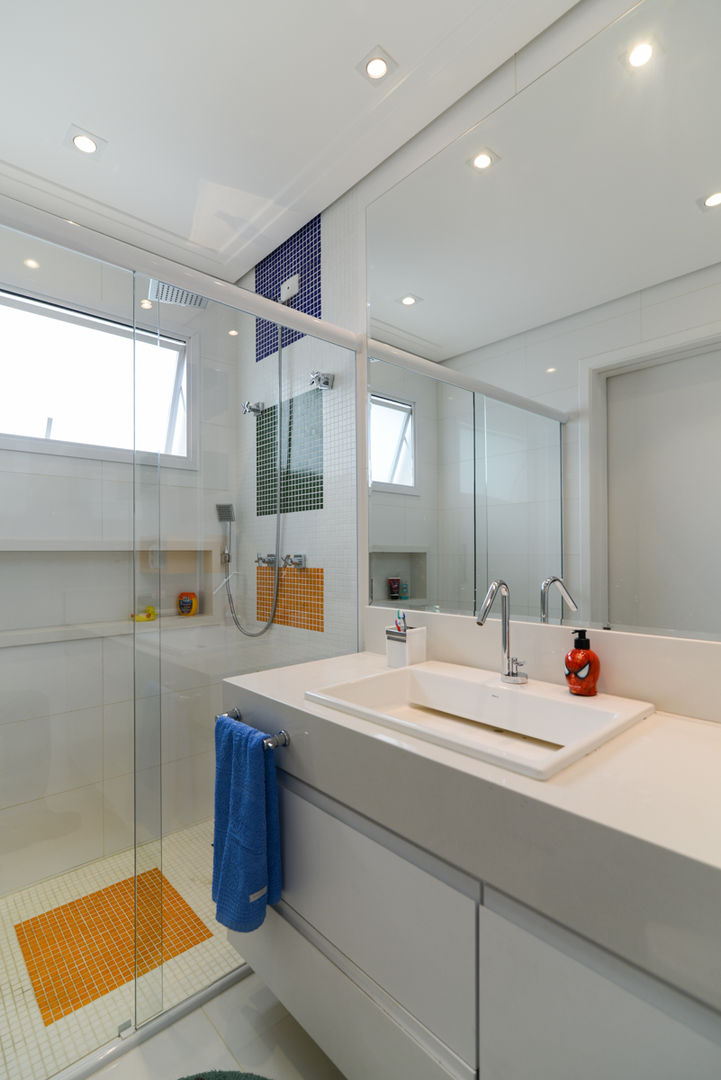 Residência Jardim Avelino, LAM Arquitetura | Interiores LAM Arquitetura | Interiores Modern bathroom