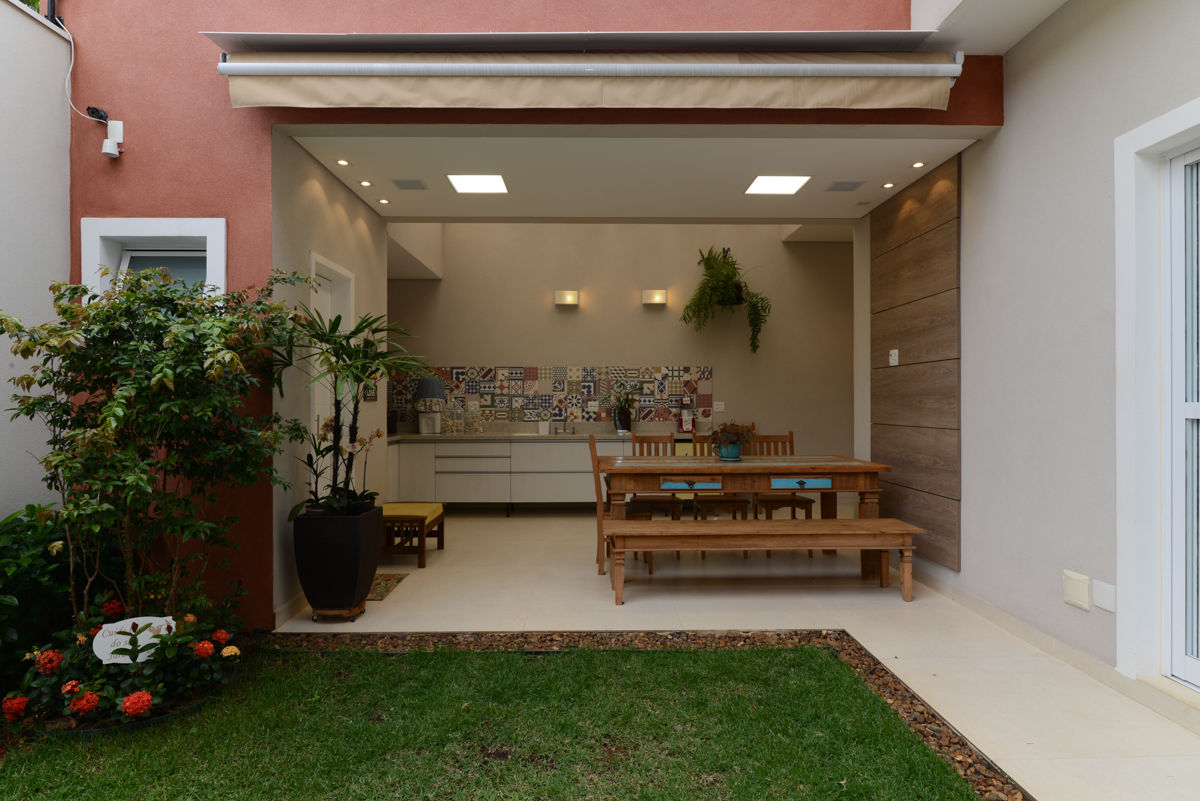 Residência Jardim Avelino, LAM Arquitetura | Interiores LAM Arquitetura | Interiores Hiên, sân thượng phong cách hiện đại