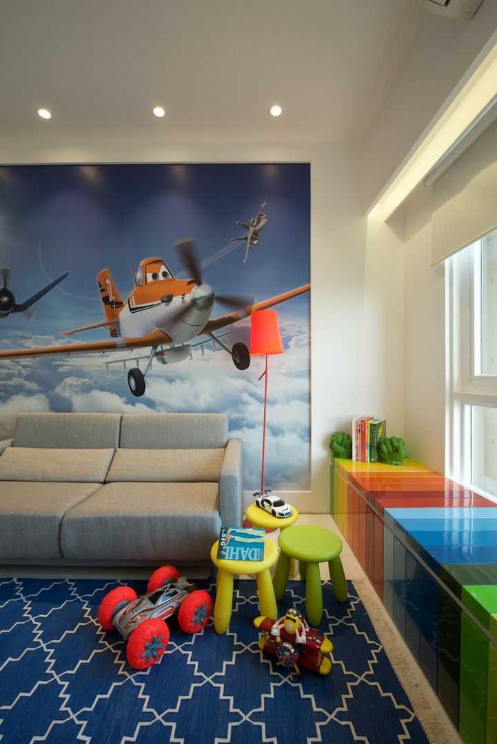 NG Apartment , Atelier Design N Domain Atelier Design N Domain Dormitorios infantiles de estilo moderno