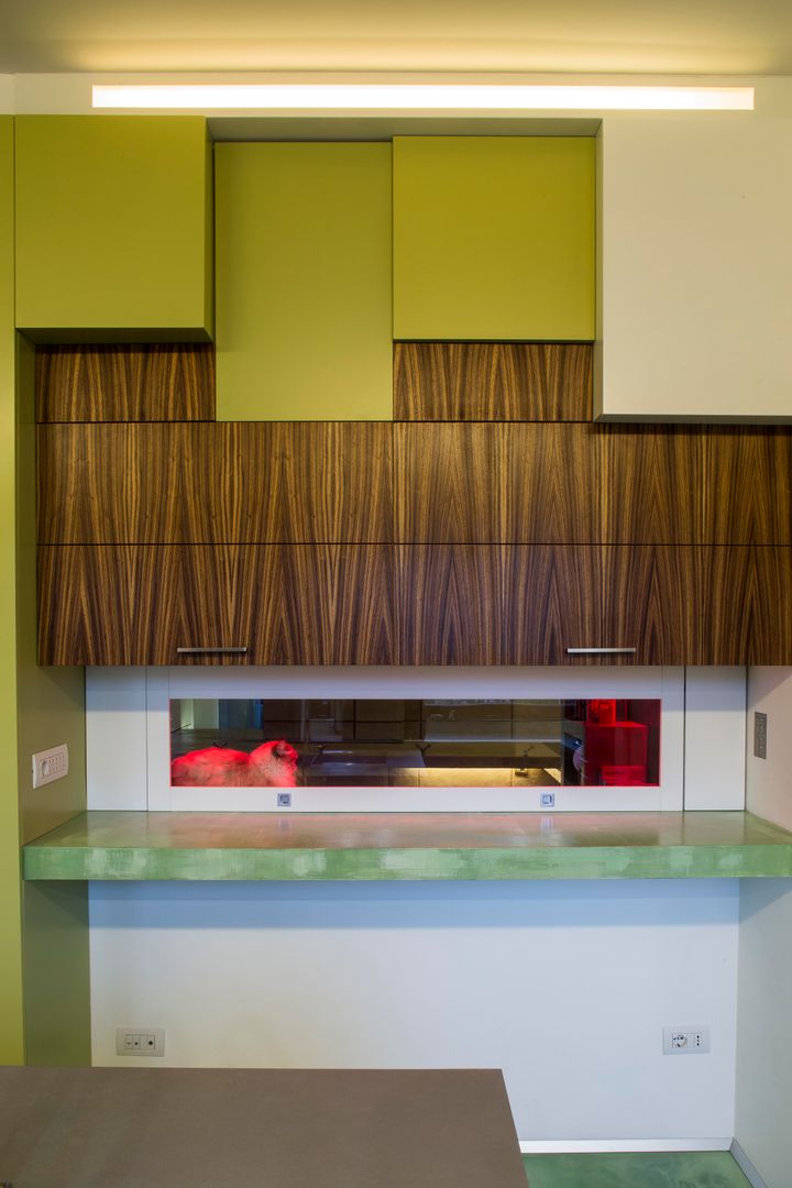 39-7 House, officinaleonardo officinaleonardo Modern style kitchen Wood Wood effect