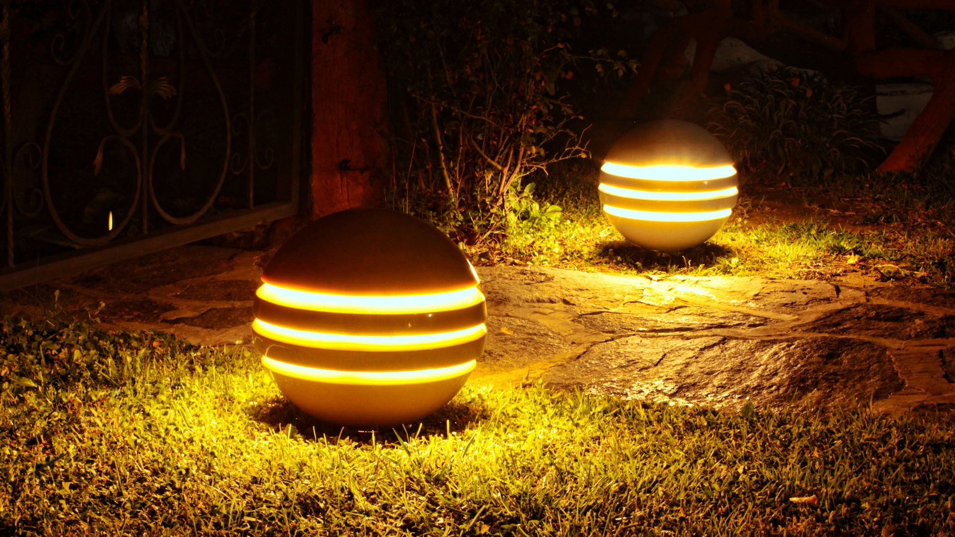 homify Jardins modernos Iluminação