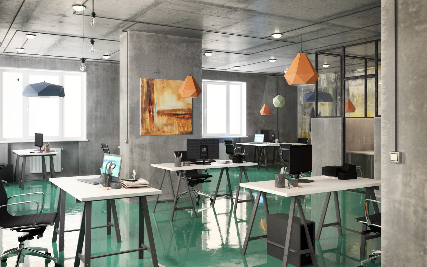 homify Commercial spaces Office buildings