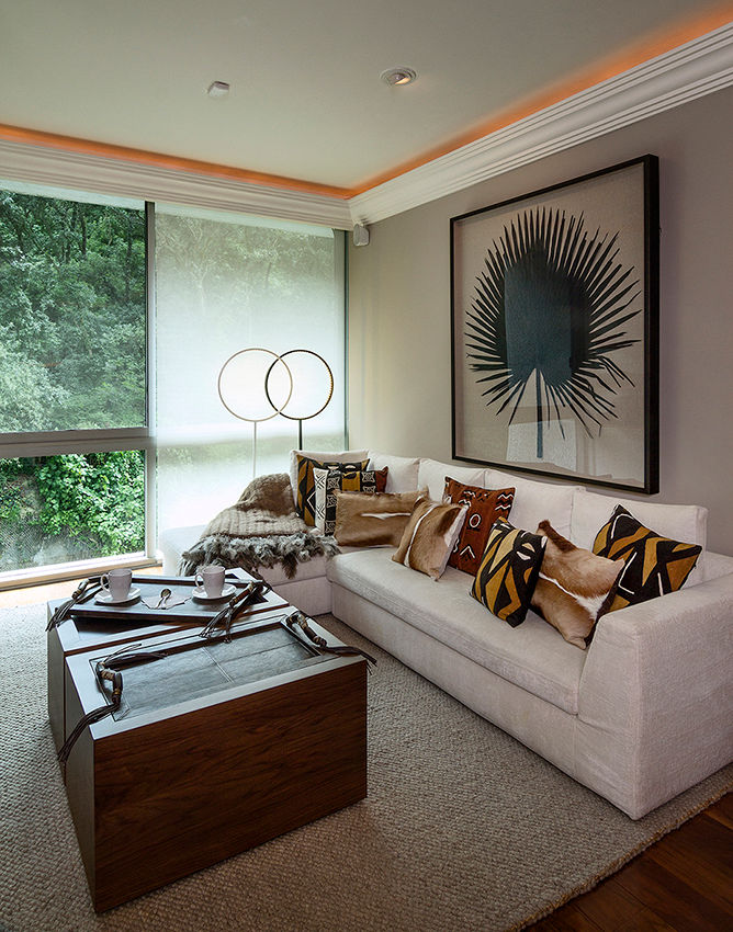 Residencia Toronjos, Olivia Aldrete Haas Olivia Aldrete Haas Modern living room