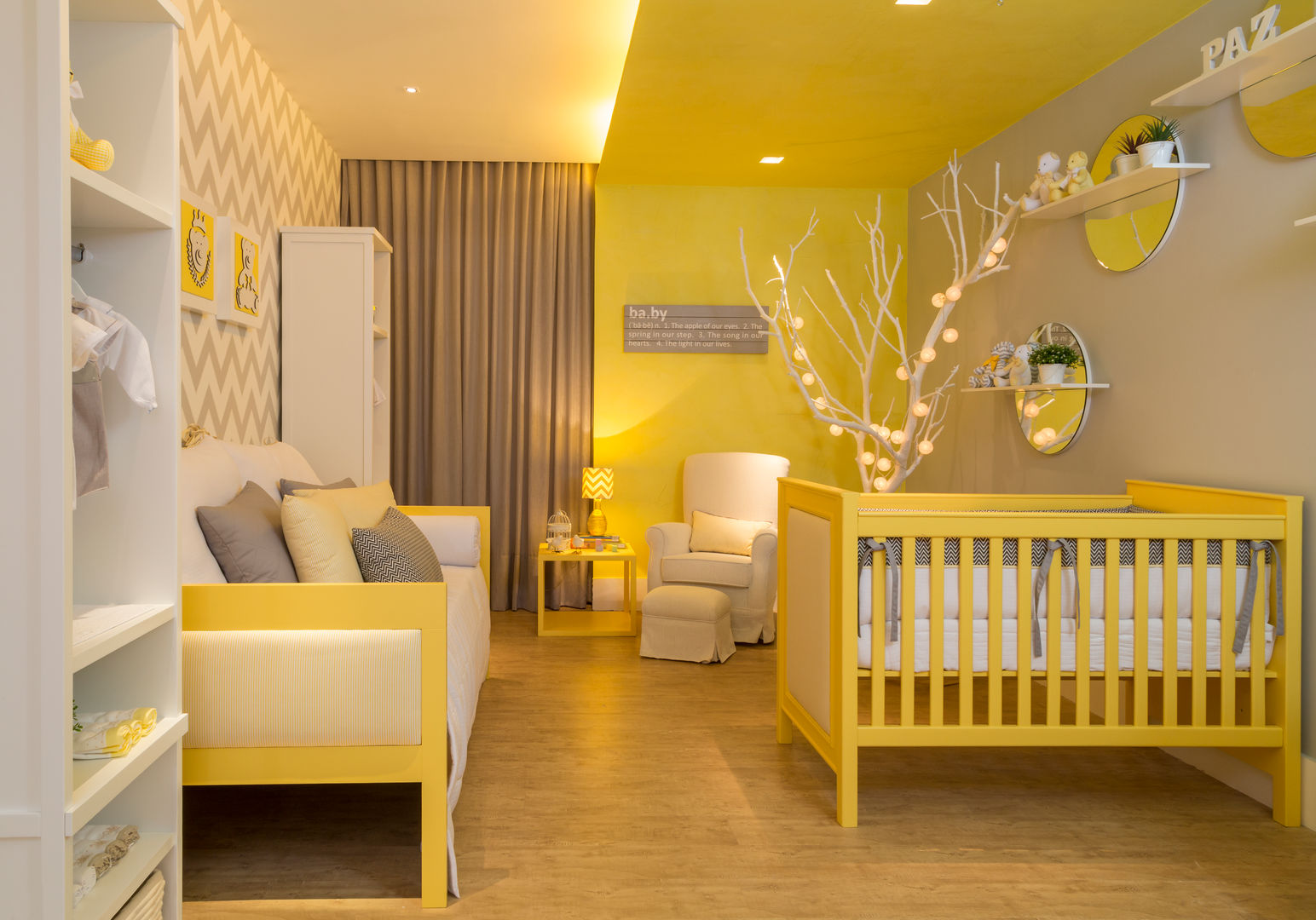 Quarto do bebê, Carpaneda & Nasr Carpaneda & Nasr Phòng ngủ phong cách hiện đại