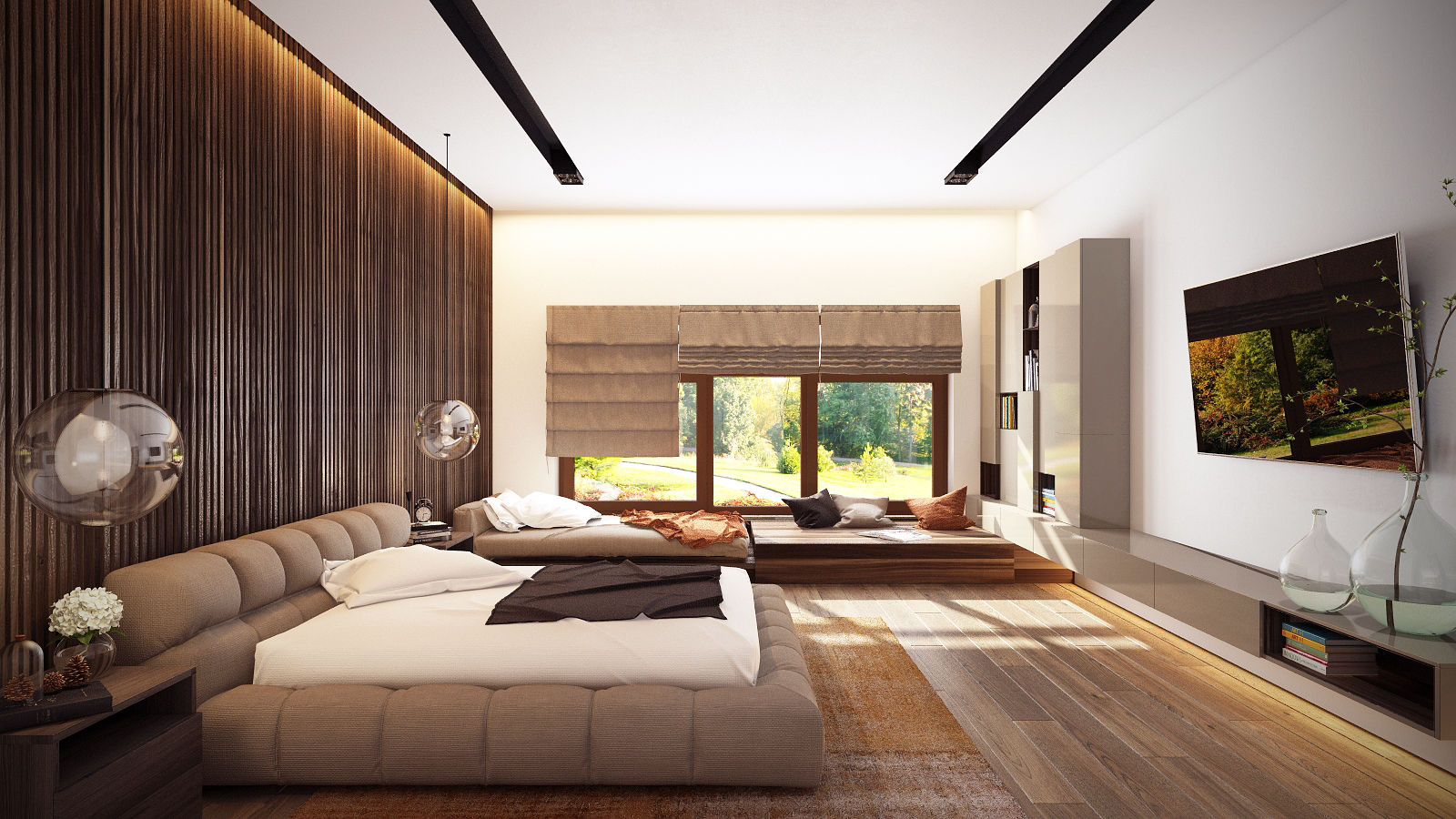 Загородный дом "Natürliche", Artichok Design Artichok Design Kamar Tidur Minimalis Kayu Wood effect