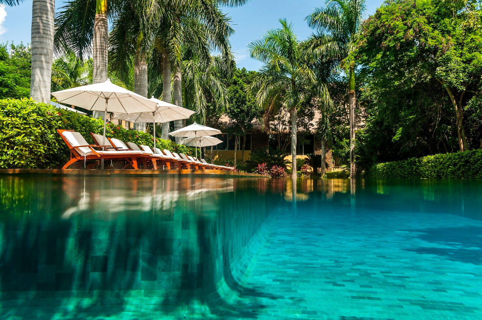 Grand Velas Riviera Maya / Velas Resorts., MC Design MC Design Aziatische zwembaden Marmer Zwembad