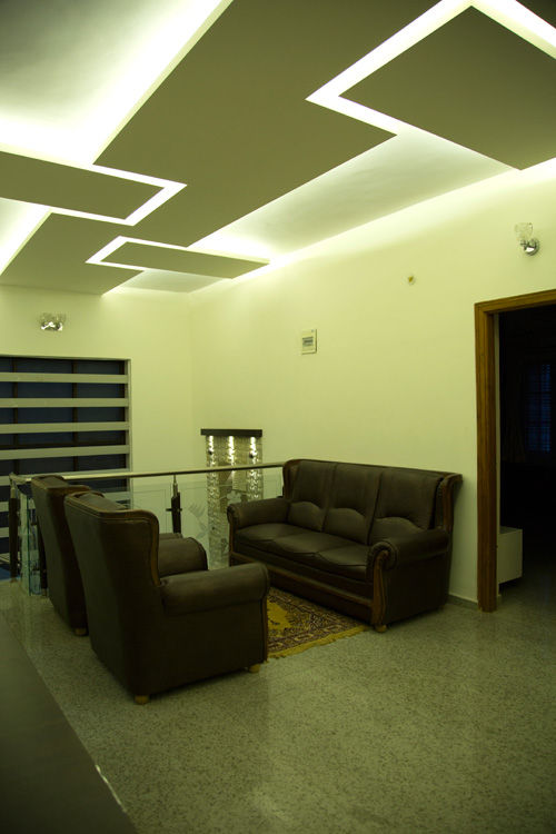 False ceiling design ideas homify Asian style corridor, hallway & stairs