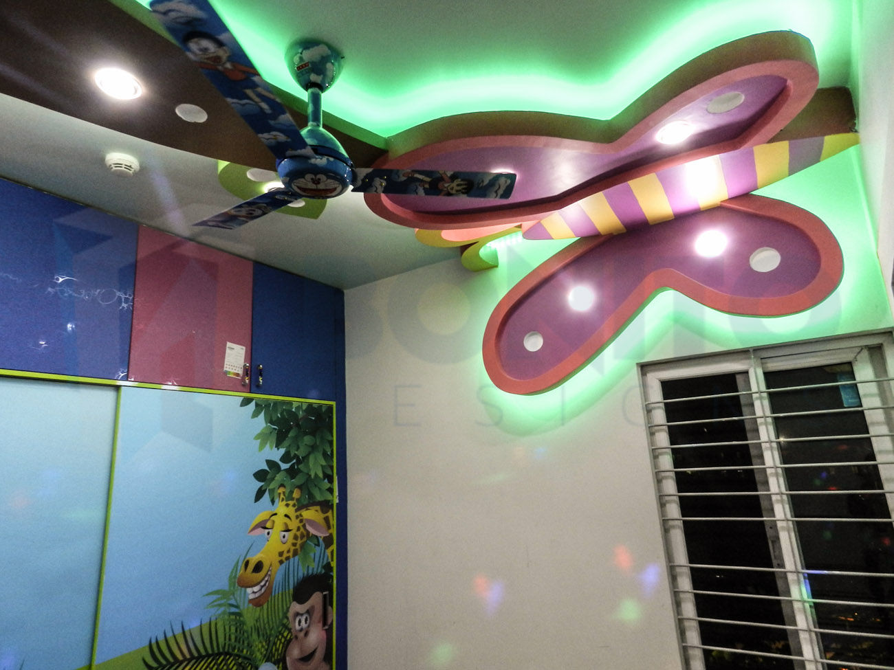 Funky false ceiling designs for kids bedroom homify Nursery/kid’s room