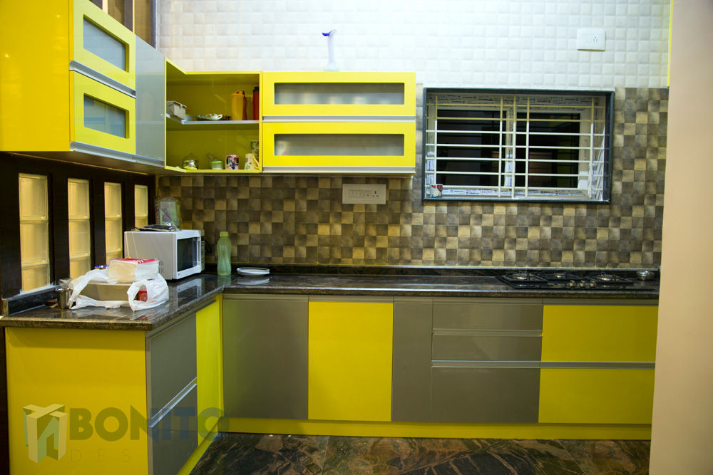 Modern modular kitchen design homify Modern style kitchen