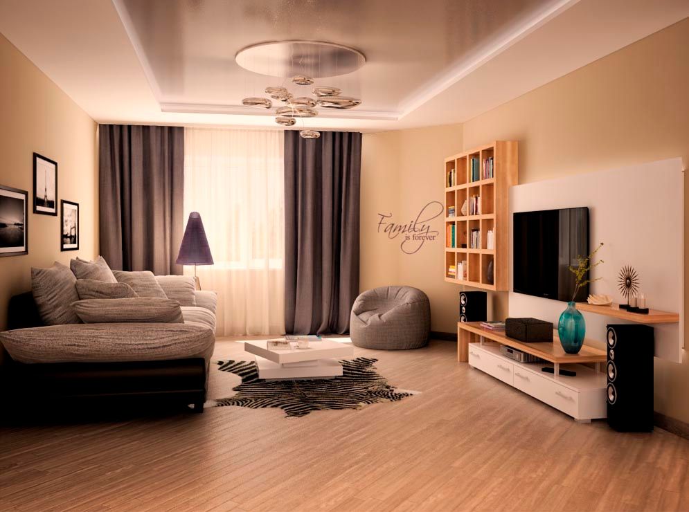 квартира для молодой семьи, AG design AG design غرفة المعيشة