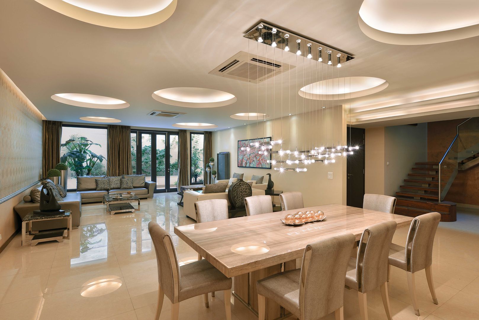 Residence Design, Rosewood City, H5 Interior Design H5 Interior Design Modern dining room