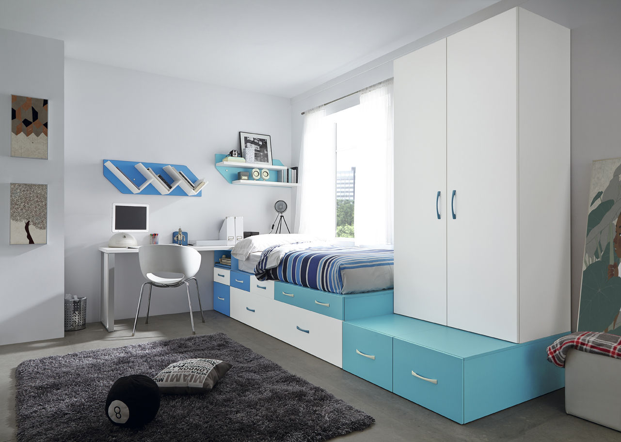 Base.3, MUEBLES ORTS MUEBLES ORTS Kamar Tidur Modern Chipboard Beds & headboards