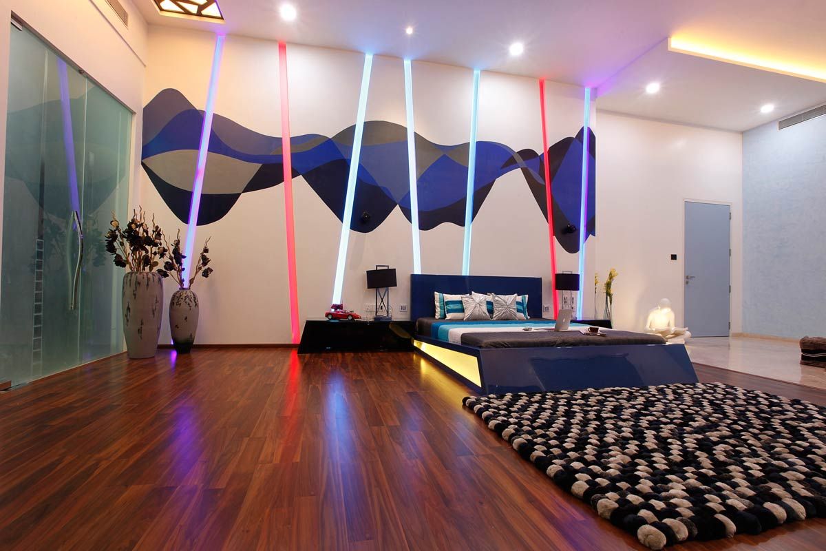 NEMI VILLA, INNERSPACE INNERSPACE غرفة نوم