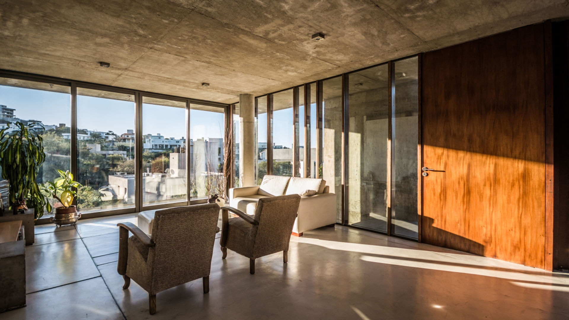 Casa La Rufina, Arq. Santiago Viale Lescano Arq. Santiago Viale Lescano Modern Living Room