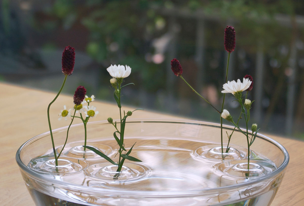 Floating Vase / RIPPLE, oodesign oodesign Jardin intérieur Paysagisme d'intérieur