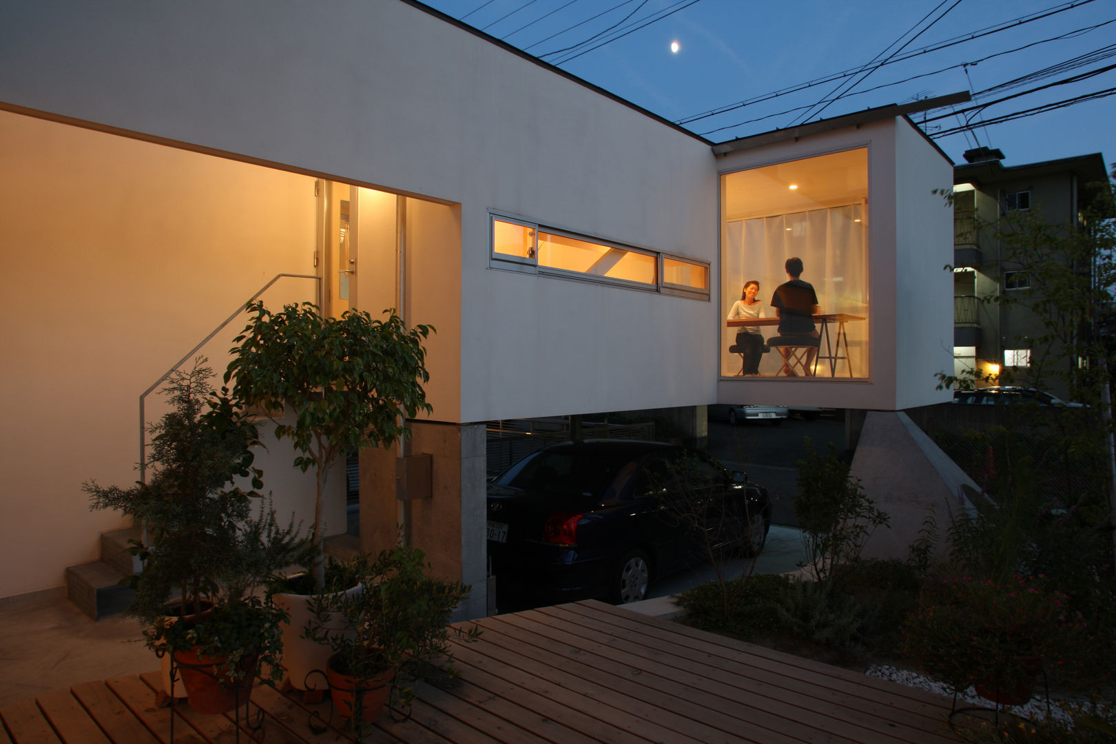 ミラボと実家 ／a couples working studio & their parents home, 3--lab 3--lab Estudios y despachos de estilo moderno
