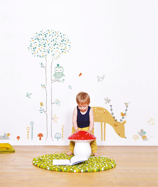 Woodland, Lilipinso Lilipinso Quarto infantil moderno Acessórios e Decoração