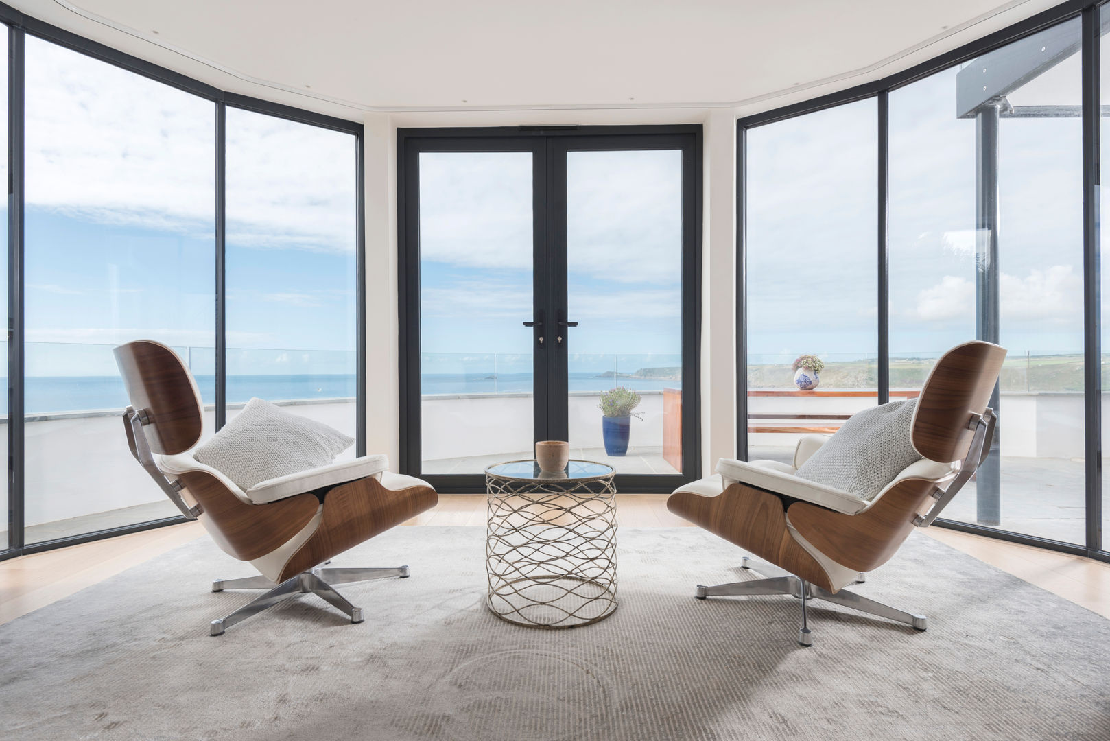 Gwel-An-Treth, Sennen Cove, Cornwall, Laurence Associates Laurence Associates Moderne slaapkamers