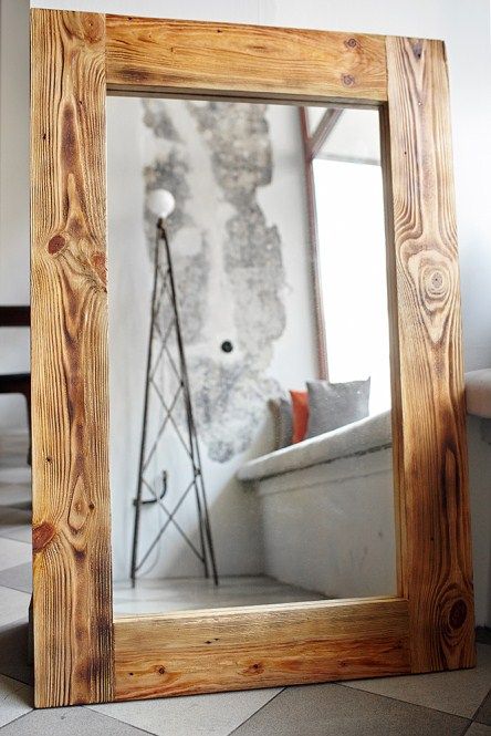 Lustro , Rekoforma Rekoforma Phòng tắm phong cách Bắc Âu Gỗ Wood effect Mirrors