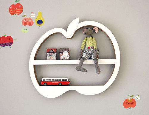 Kinderzimmeraccessoires aus Hart- und Wellpappe, Designstudio DecorPlay Designstudio DecorPlay Habitaciones para niños de estilo moderno Almacenamiento