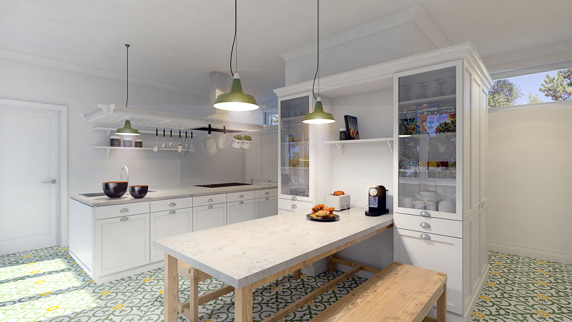 Moradia Sintra, MRS - Interior Design MRS - Interior Design Country style kitchen