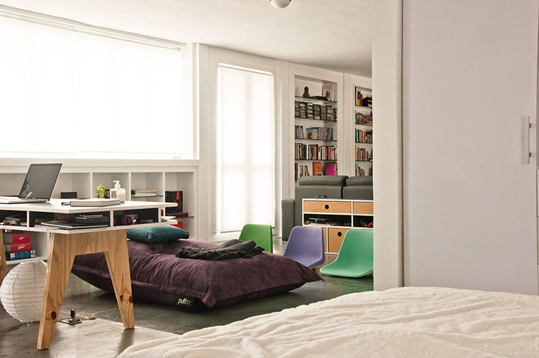 Apartamento en Sabana Grande, PUNCH TAD PUNCH TAD Minimalistische woonkamers