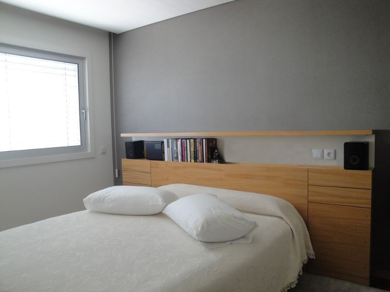 Projeto de Remodelação Apartamento FL, Pedaços de Casa Pedaços de Casa Minimalist bedroom