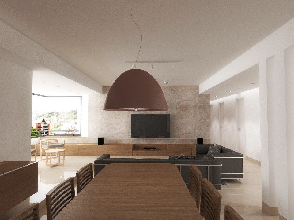 . RRA Arquitectura Comedores de estilo minimalista