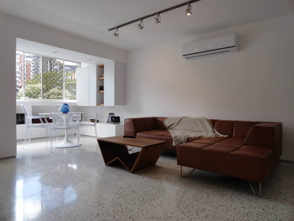 Santa Fé, RRA Arquitectura RRA Arquitectura Minimalist living room