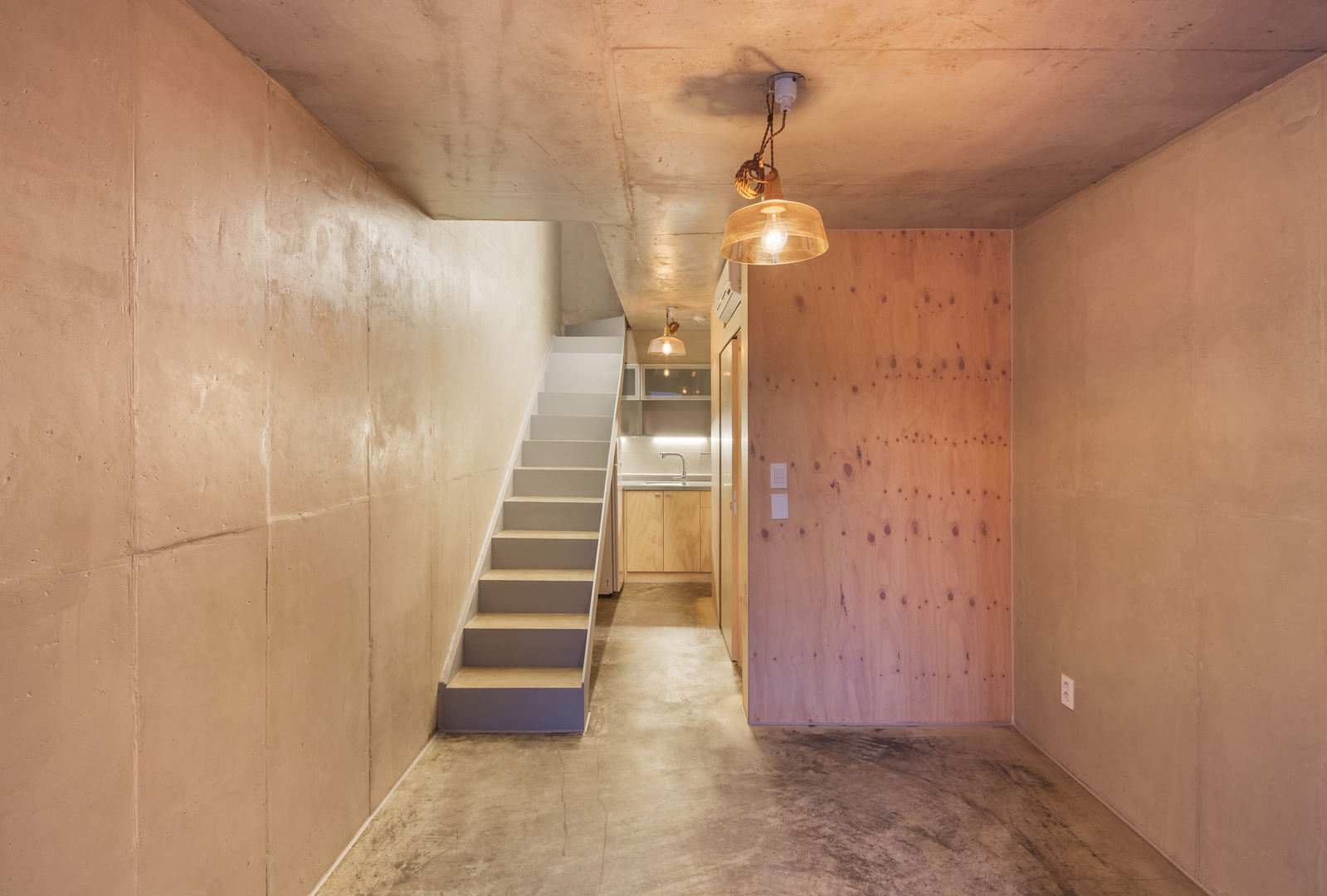 Woonam Urban Housing, Strakx associates Strakx associates Modern corridor, hallway & stairs