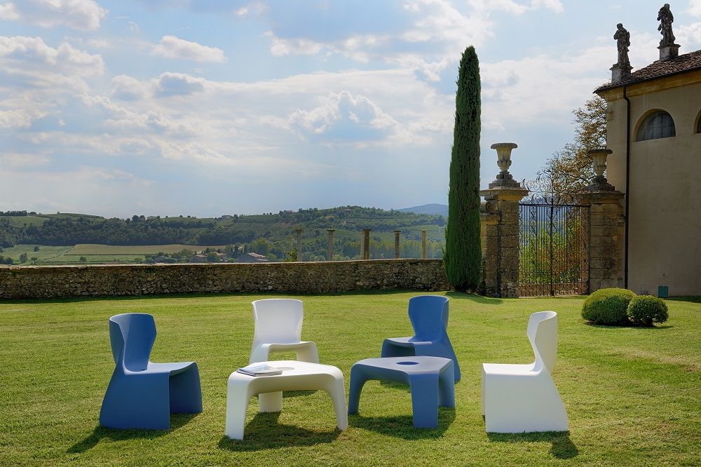Tavolino e sedia _ ORLANDO e ANGELICA, 21st-design 21st-design Modern style gardens Furniture