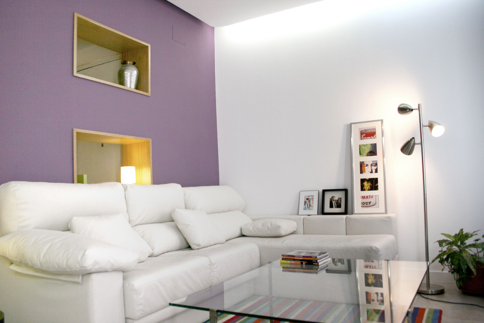 Vivienda pocos metros y bien distribuida, NAZAR Estudio NAZAR Estudio Living room