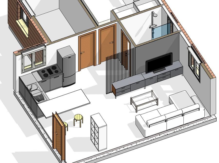 PROPUESTA DE REFORMA EN 3D, NAZAR Estudio NAZAR Estudio