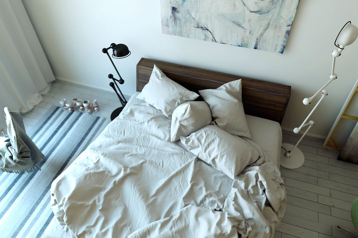 The Bed, ArqRender ArqRender Kamar Tidur Modern