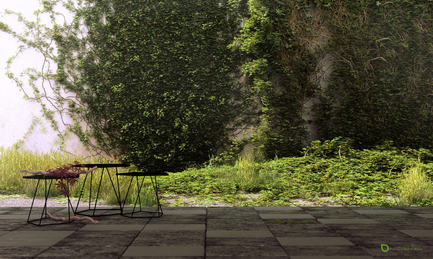 IVY Landscaping , ArqRender ArqRender Jardins asiáticos