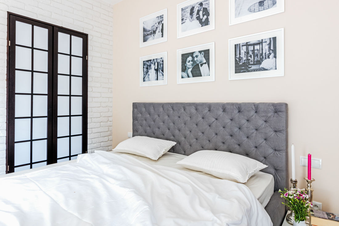 homify Camera da letto minimalista