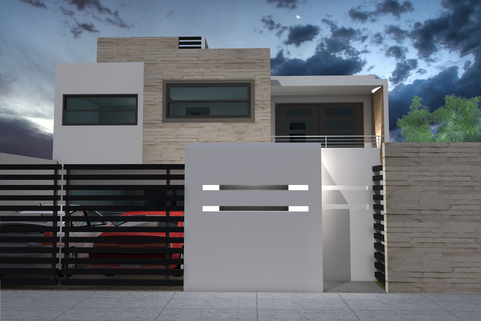 Casa KR - Querétaro NUV Arquitectura Casas modernas