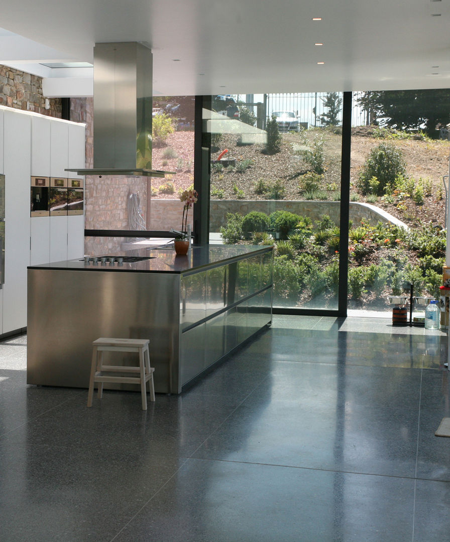 25 mct, Luc Spits Architecture Luc Spits Architecture Modern style kitchen