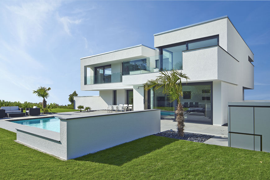 VILLA BELICE, LEE+MIR LEE+MIR Modern houses