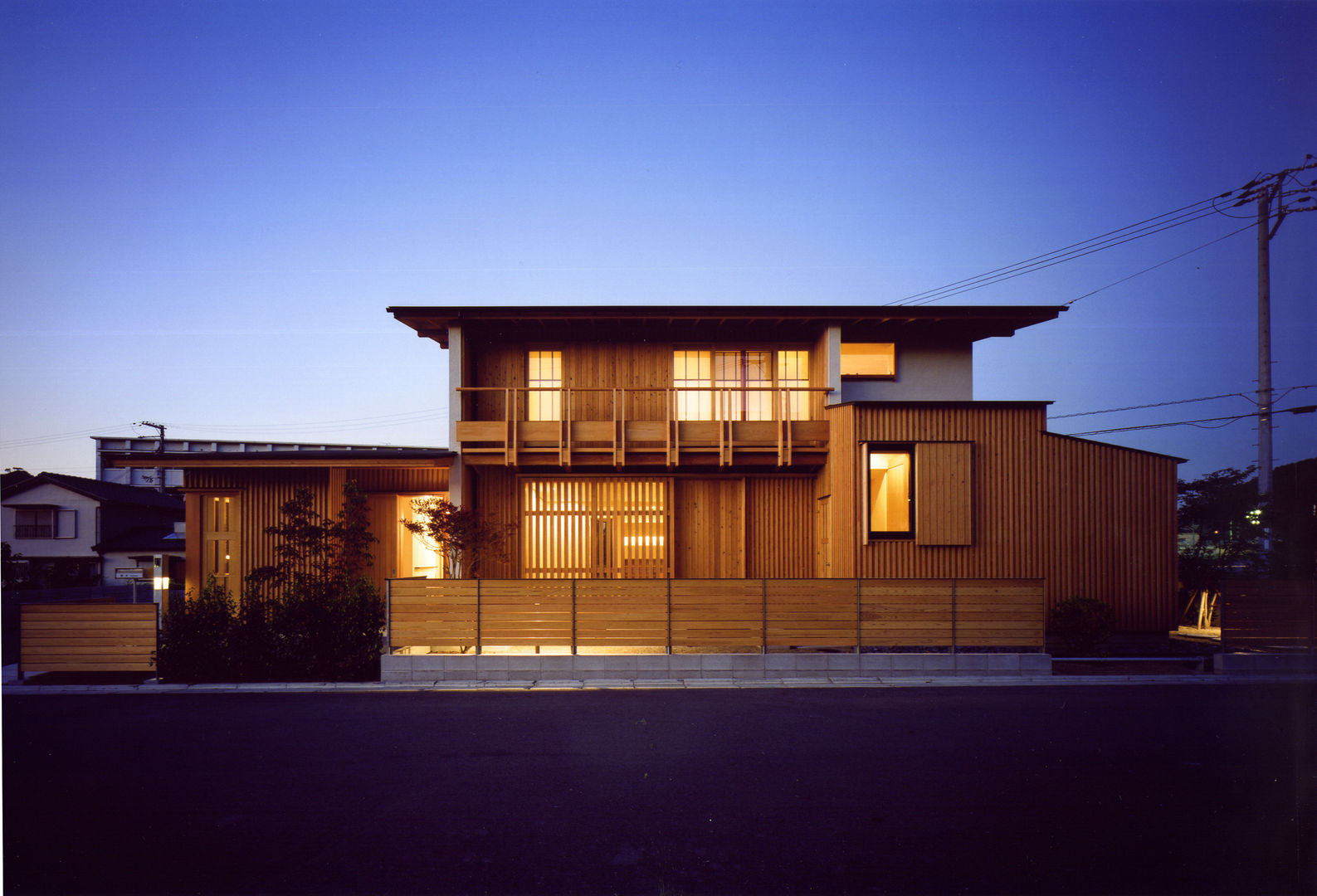 大野中の家１, 辻健二郎建築設計事務所 辻健二郎建築設計事務所 Asian style houses