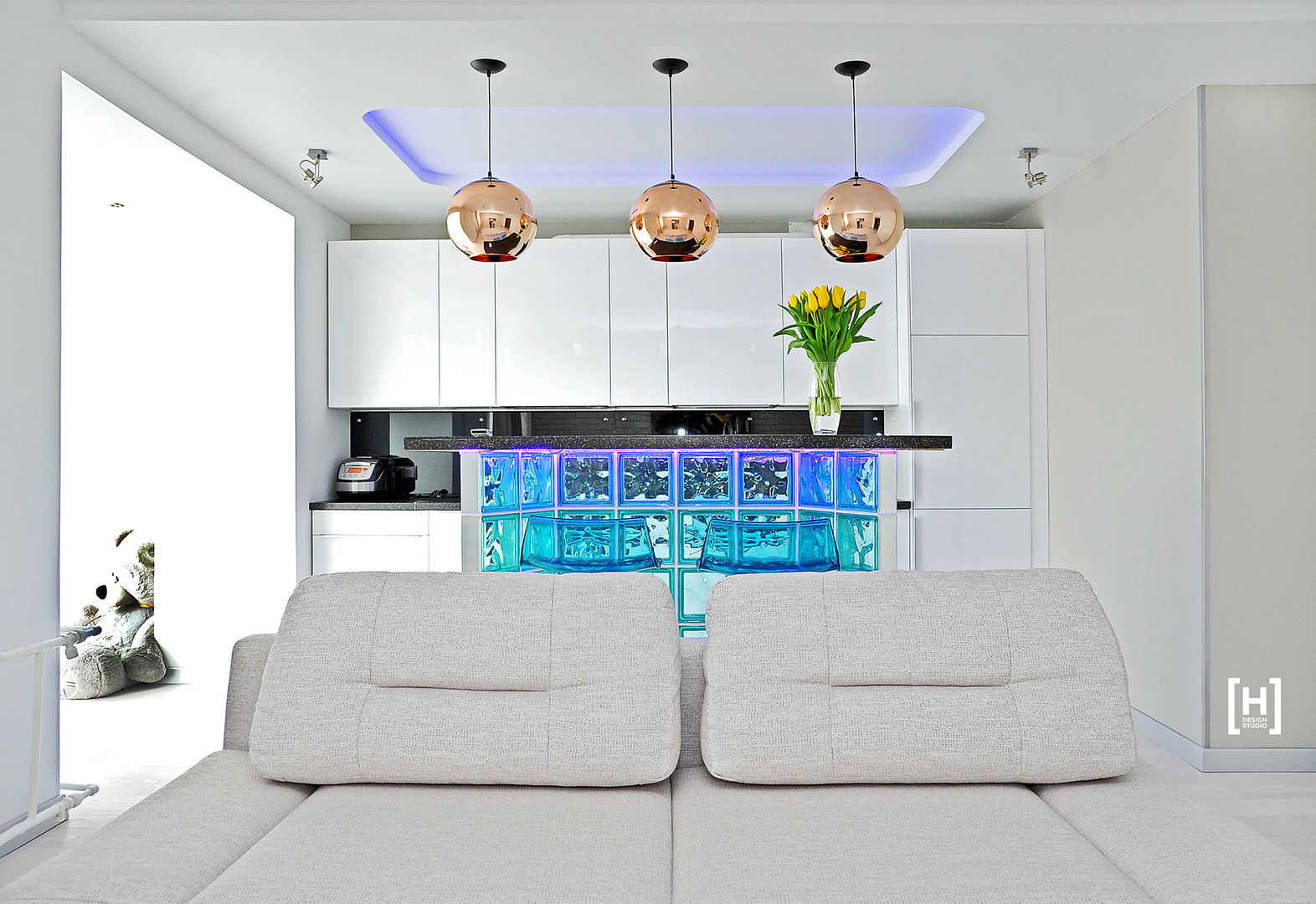 Северное сияние, Hunter design Hunter design Living room Glass