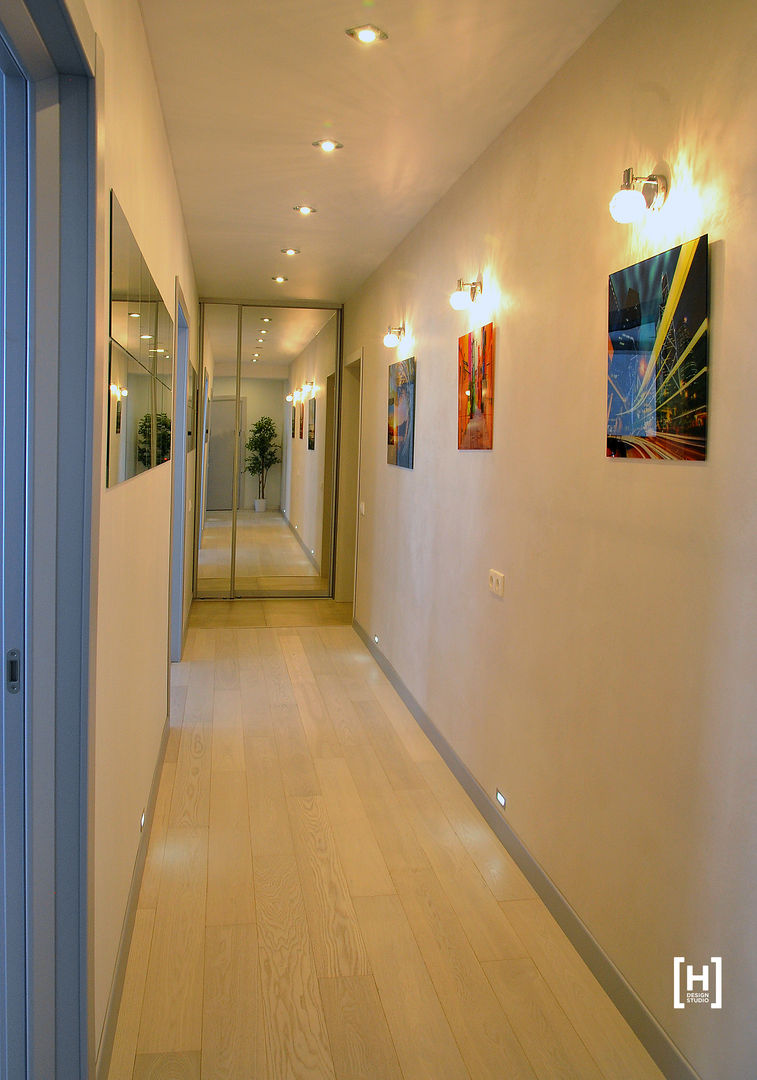 Северное сияние, Hunter design Hunter design Minimalist corridor, hallway & stairs Natural Fibre Beige